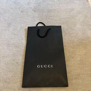 Gucci Black Gift Bag